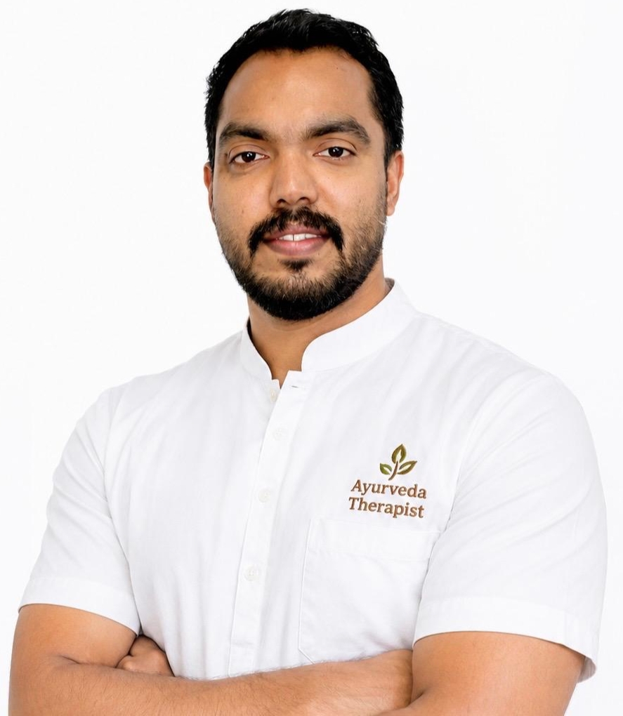 THOMAS SCARIA · Ayurveda & Panchakarma-terapispecialist